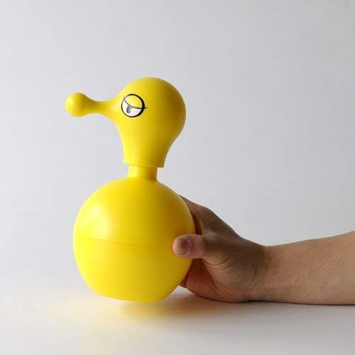 Alessi Mr.Cold Soap Dispenser, Yellow, (AMGI01 Y), 12.5cm x 19cm x